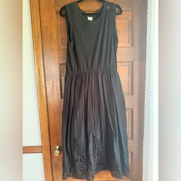 NWOT Matilda Jane Good Hart Sundial Woven Eyelet Midi Dress Size M - Picture 2 of 5